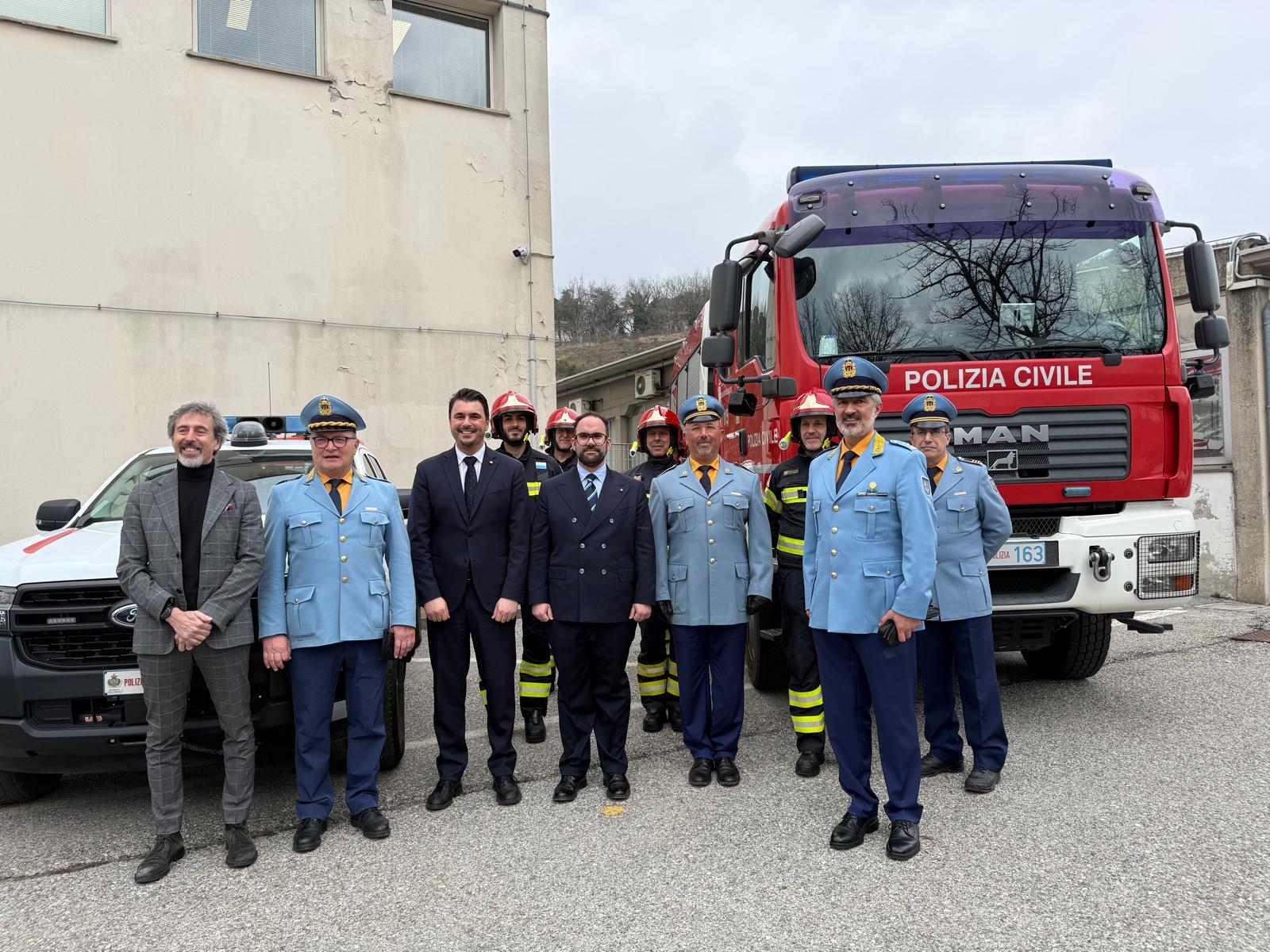Visita Istituzionale alla sede della Polizia Civile